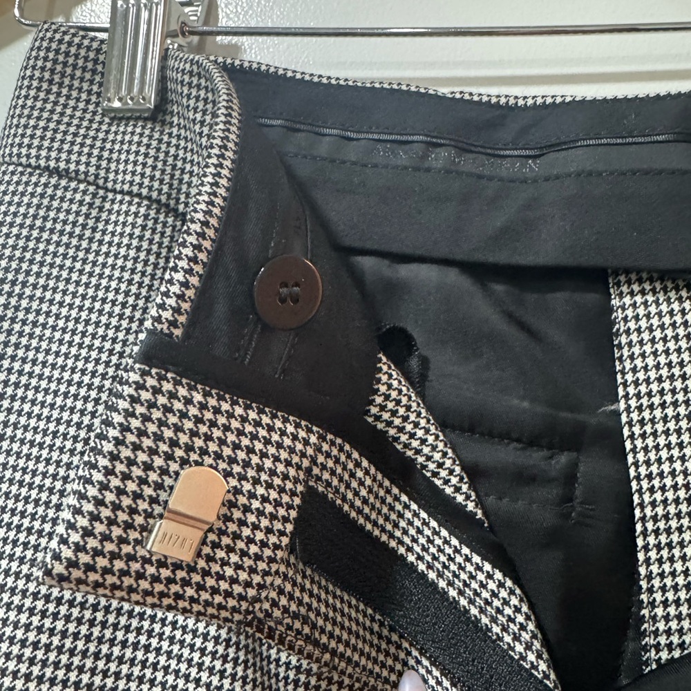 Alexander McQueen Houndstooth wool straight pants Size IT 38 - US 2 - Picture 14 of 14